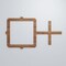 Ekena Millwork Large Carlisle Decorative Fretwork Wood Wall Panels, Walnut, 40 7/8"W x 23 3/8"H x 3/8"T WALW24X24X0375CARWA - alternate 3